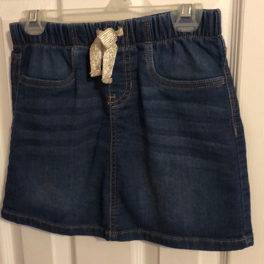 NWOT Size 7 OshKosh Girls denim skirt